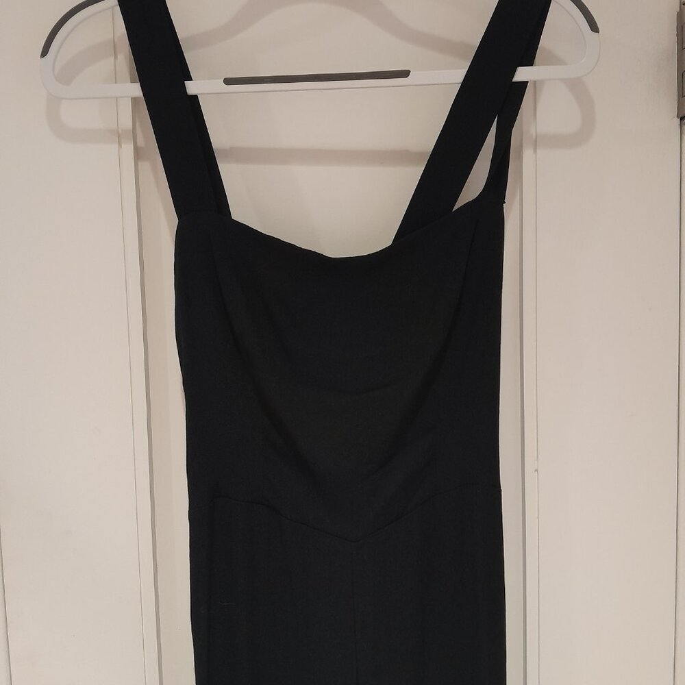 Reformation Black Jumpsuit